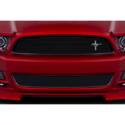 Cervinis Grille du bas Noir Billet Aluminium 2013-2014 Mustang GT/V6/BOSS